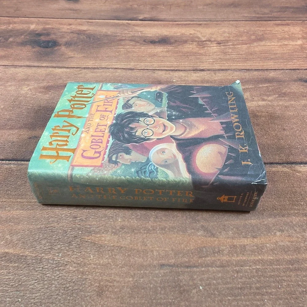 Scholastic Harry Potter Goblet of Fire Hardcover OS Multi Good First Edition